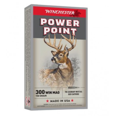 Winchester 300 Win.Mag 150gr e 180gr Sp